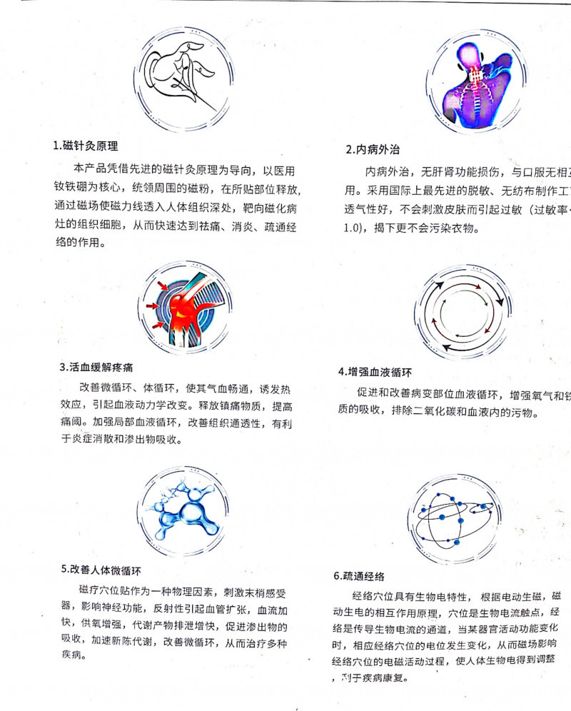 磁疗穴位贴-二类医疗器械膏药贴剂-磁针灸疗法最新产品