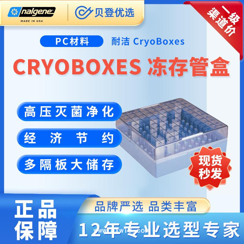 耐洁-Nalgene-CryoBoxes-冻存管盒PC材料