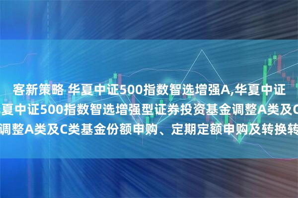 客新策略 华夏中证500指数智选增强A,华夏中证500指数智选增强C: 华夏中证500指数智选增强型证券投资基金调整A类及C类基金份额申购、定期定额申购及转换转入业务上限的公告